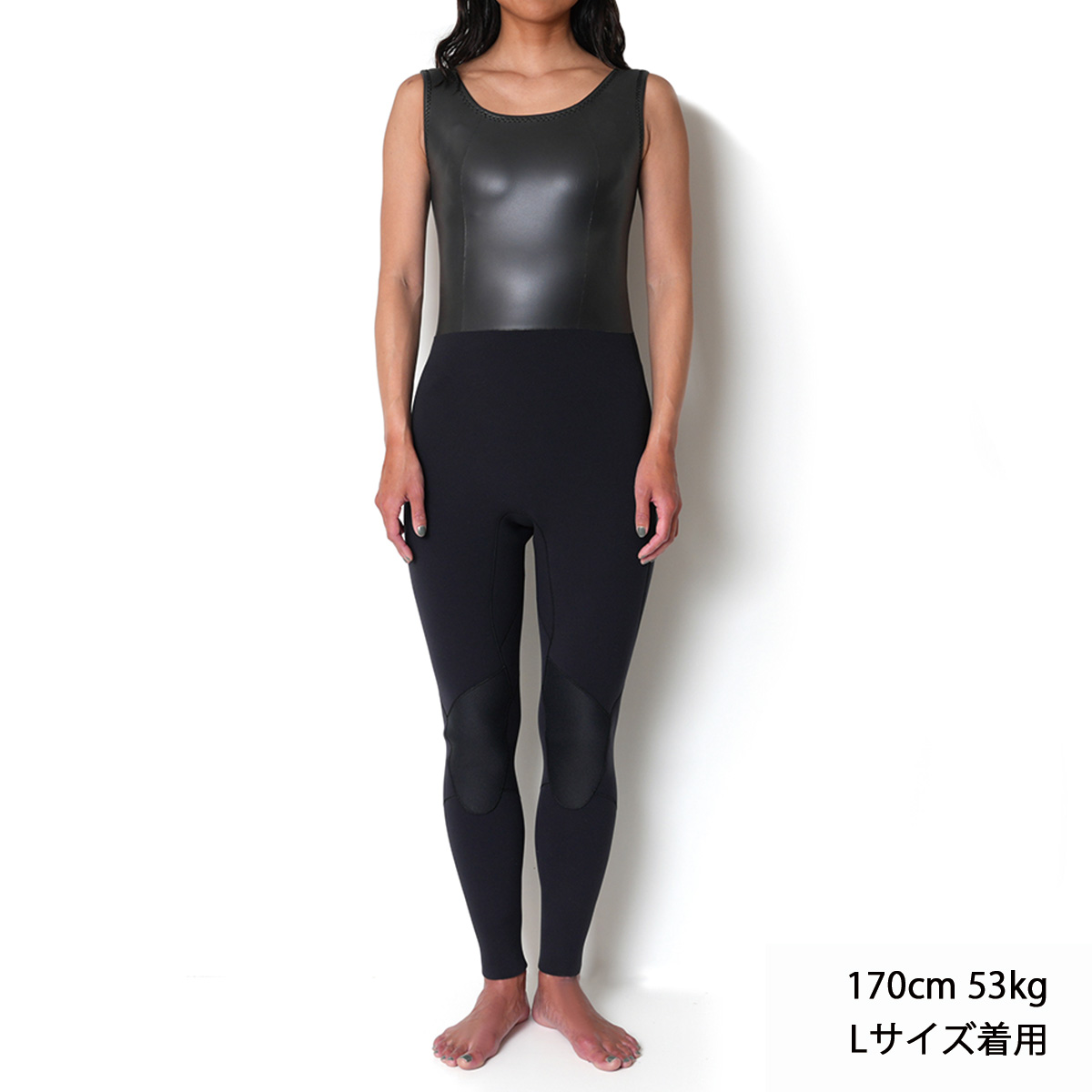 CRAFTSMAN WETSUITS ウェットスーツ ロンジョン ロングジョン 2mm ノンジップ フラットスキン ラバー レディース 日本製 サーフィン 春夏秋用